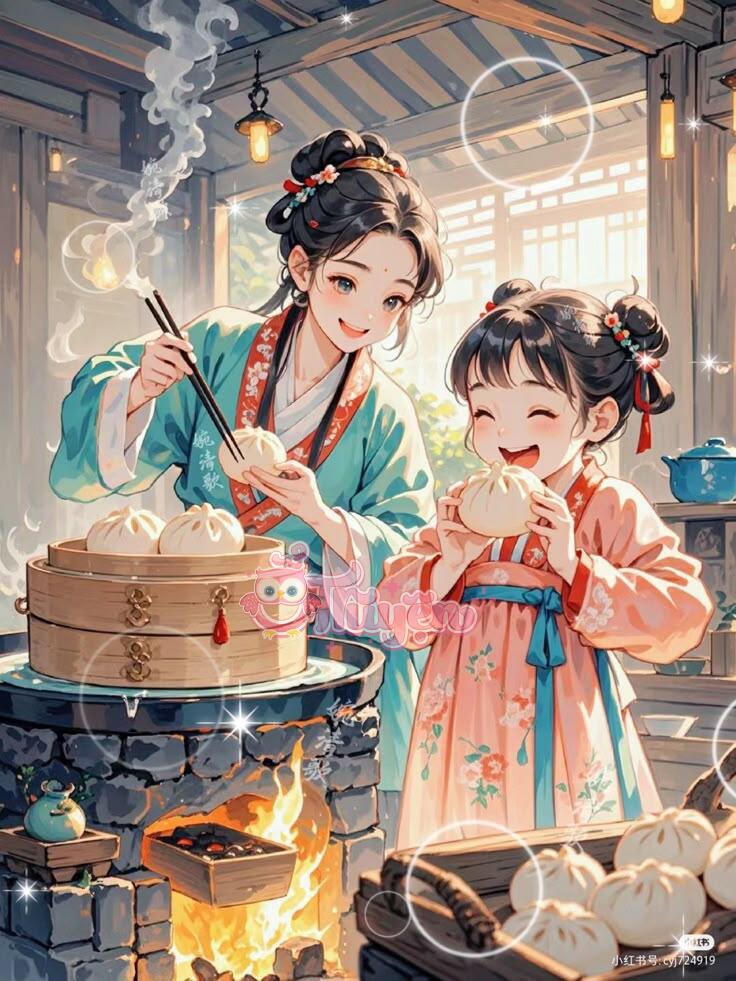 Năm Đói Kém Nhặt Được Phúc Bảo, Ngày Ngày Không Lo Thiếu Ăn