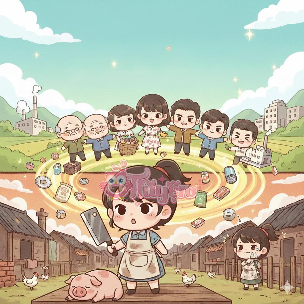 Thập niên 60 tôi xuyên thành thợ giết heo, rồi lại nói tôi là thật thiên kim