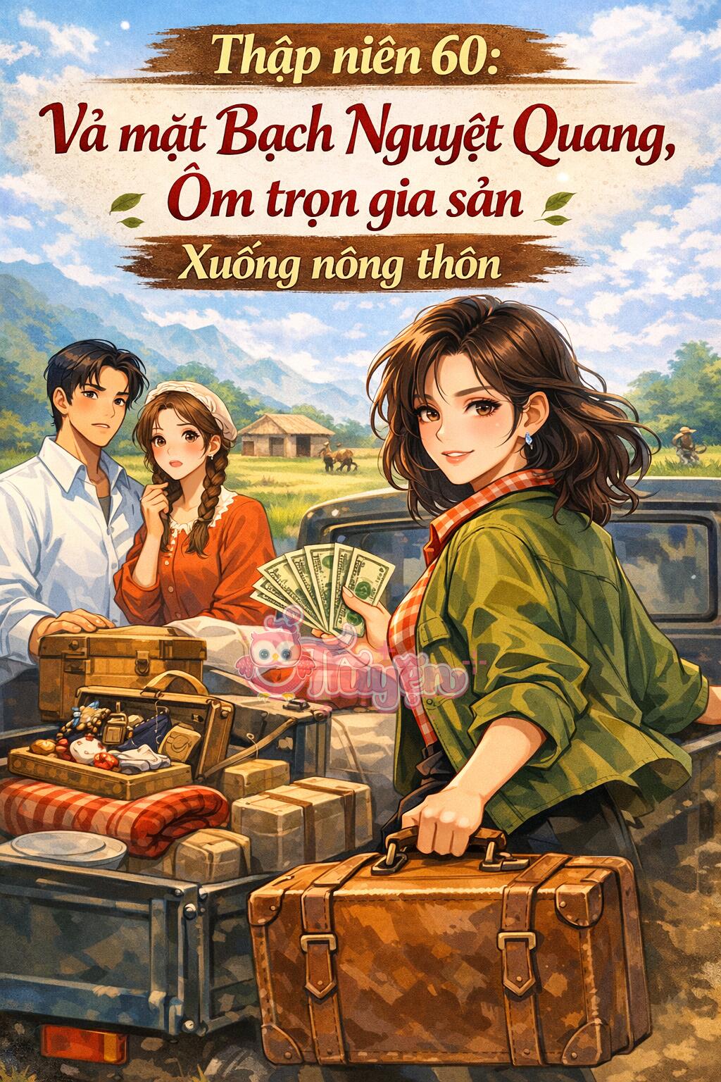 Thập niên 60: Vả mặt bạch nguyệt quang, ôm trọn gia sản xuống nông thôn