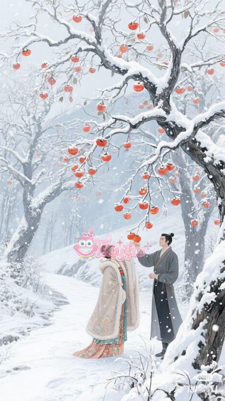 Tuyết trước sân