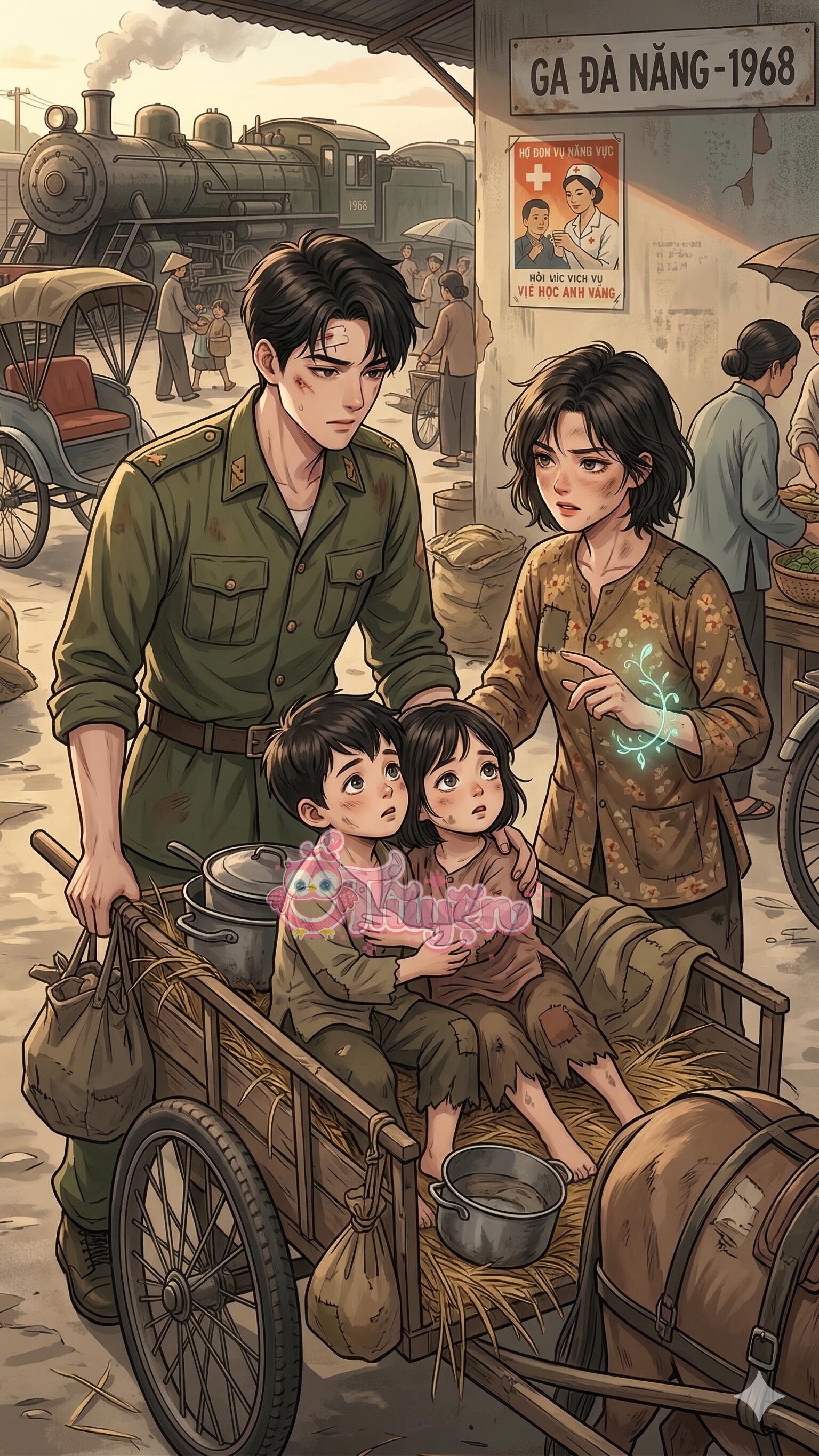 Thập Niên 60: Loạn Thế Dắt Con Đi Tìm Cha Quân Nhân Nhận Thân