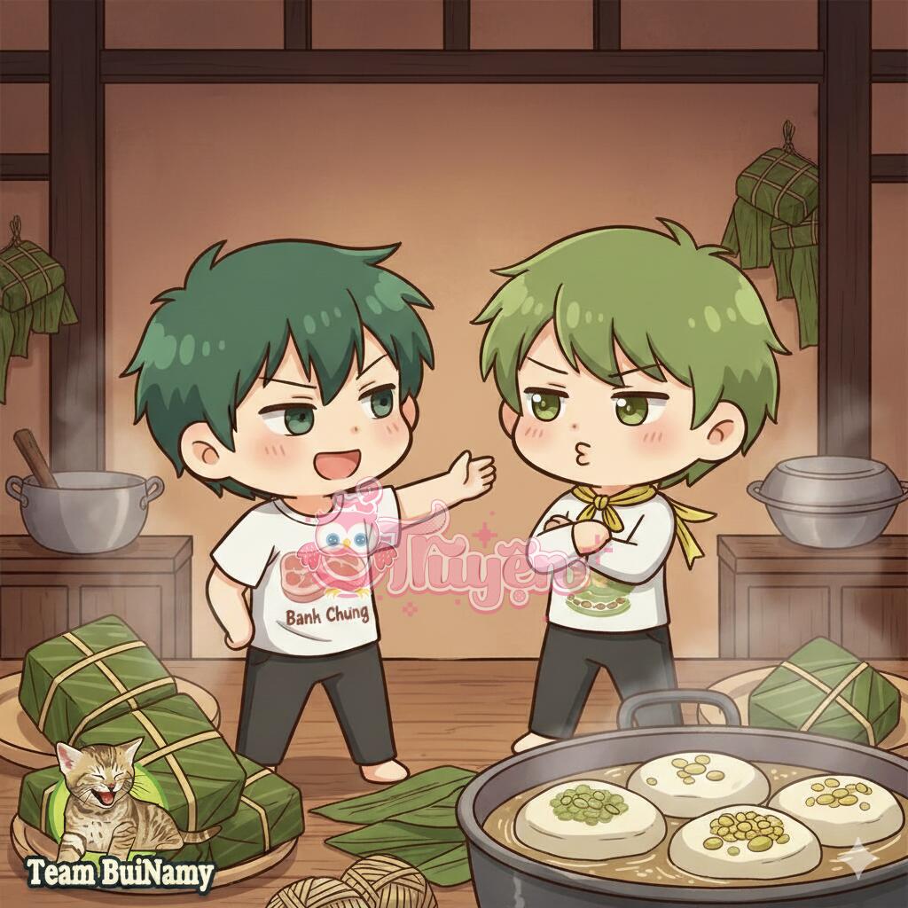 BÁNH CHƯNG MẶN VÀ BÁNH CHƯNG CHAY