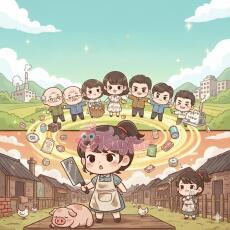 Thập niên 60 tôi xuyên thành thợ giết heo, rồi lại nói tôi là thật thiên kim